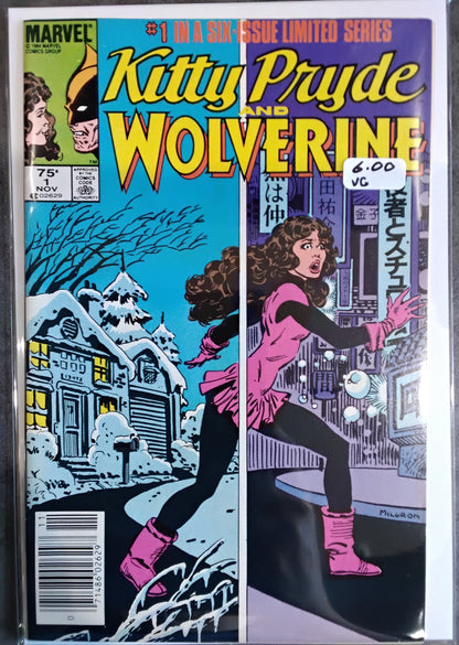 Kitty Pryde Ahd Wolverine #1 Newsstand Edition (VG)