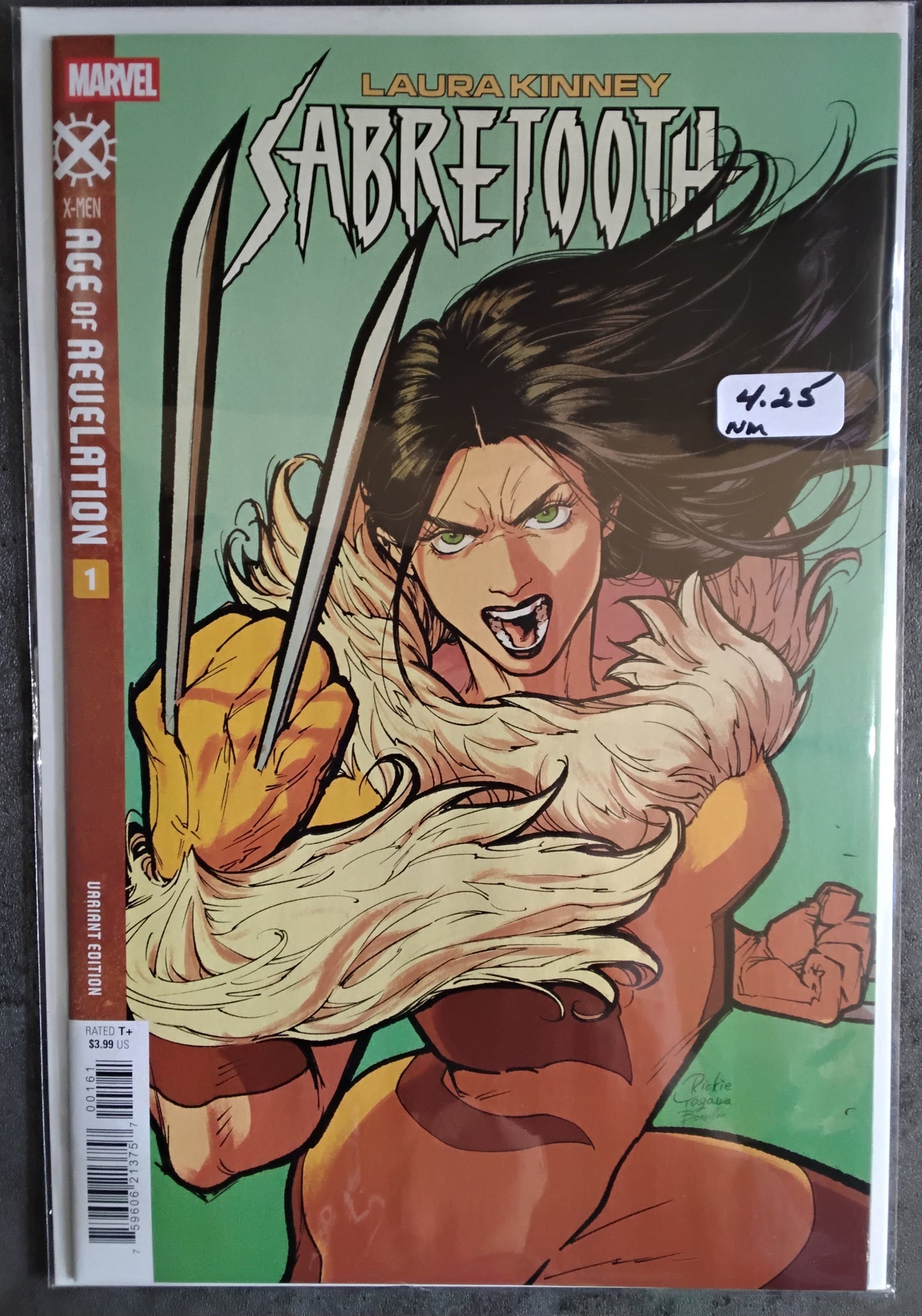 Laura Kinney: Sabretooth #1 Rickie Yagawa Variant Cover