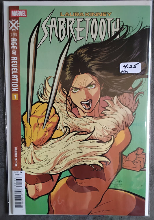 Laura Kinney: Sabretooth #1 Rickie Yagawa Variant Cover