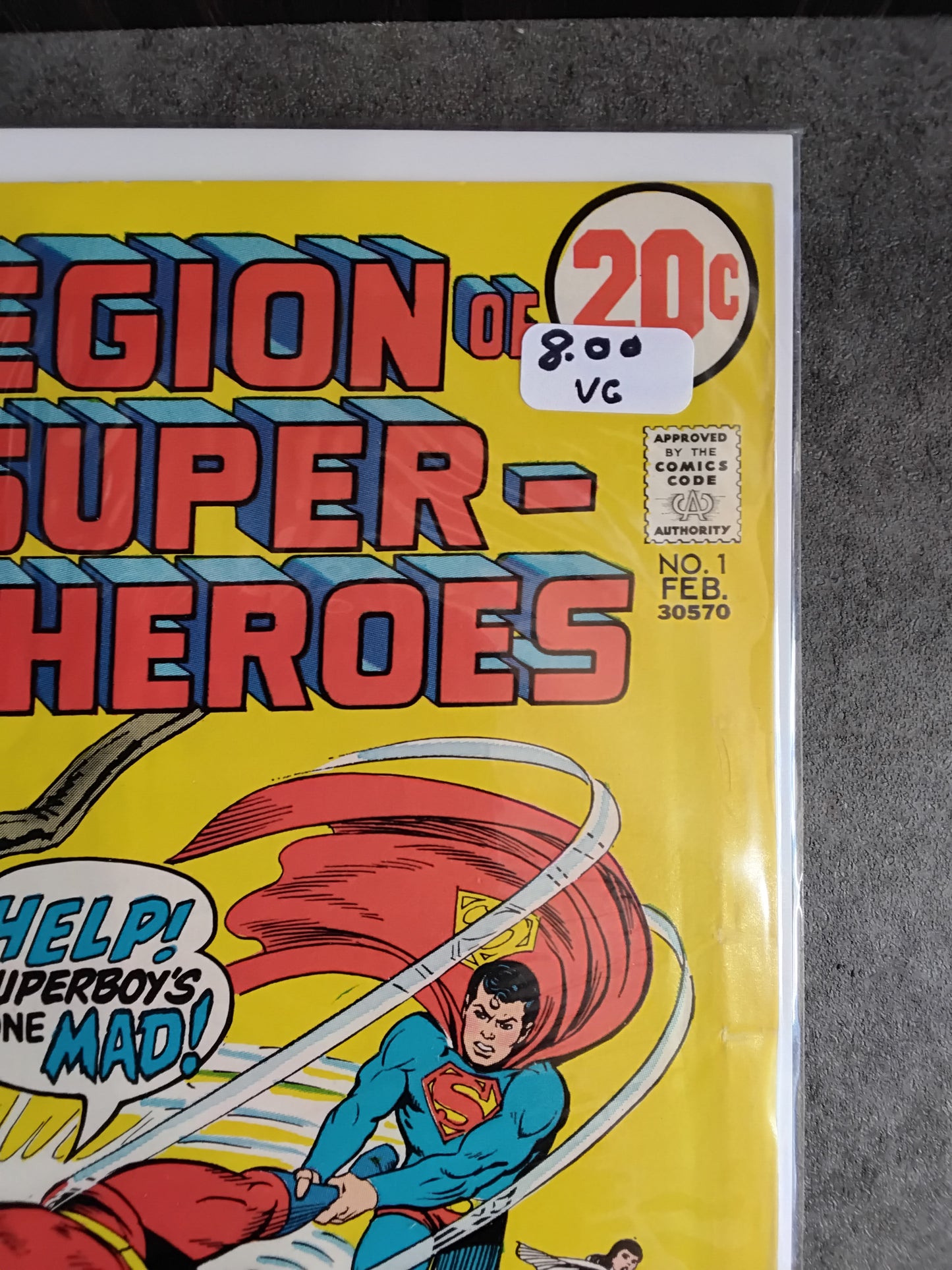 Legion Of Super-Heroes Vol 1 #1 (VG)