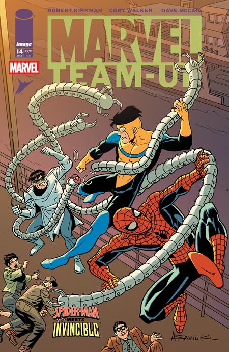 MARVEL TEAMUP #14 FACSIMILE EDITION COVER F ALEX SAVIUK & DAVE MCCAIG VARIANT