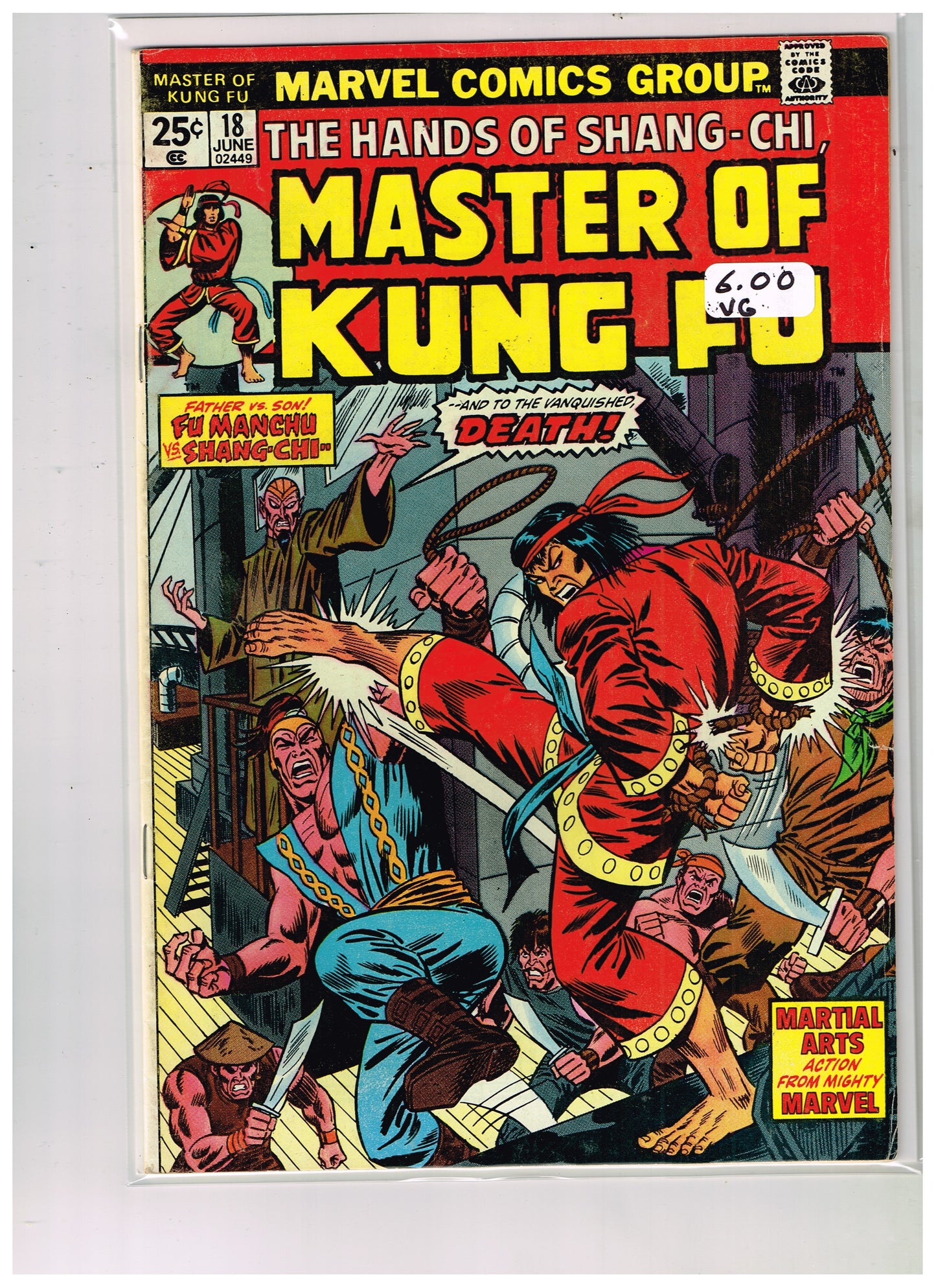 Master Of Kung-Fu Vol 1 #018