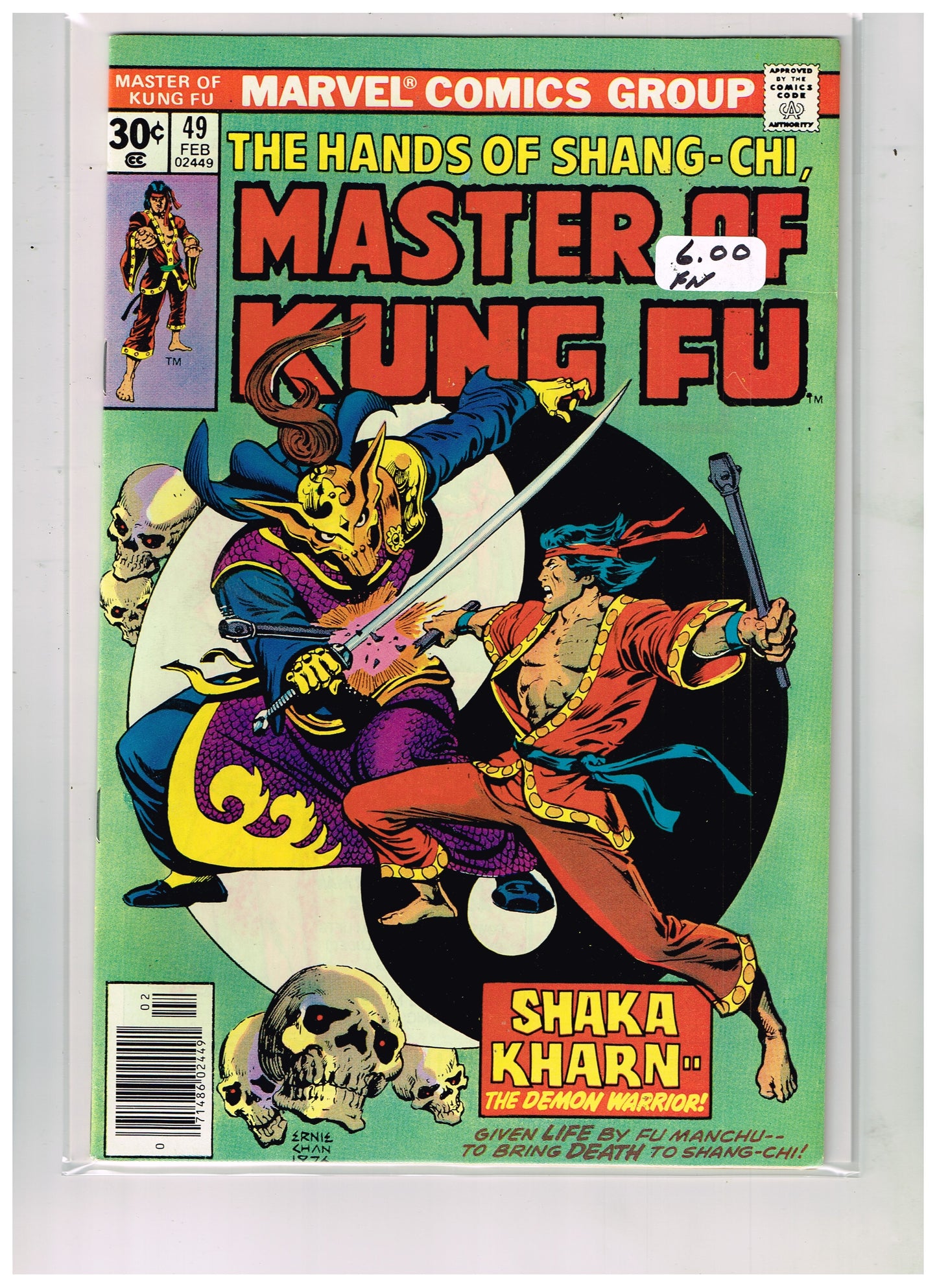 Master Of Kung-Fu Vol 1 #049 Newsstand Edition