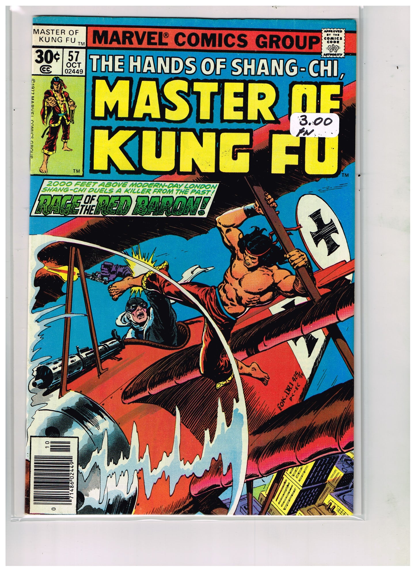 Master Of Kung-Fu Vol 1 #057 Newsstand Edition