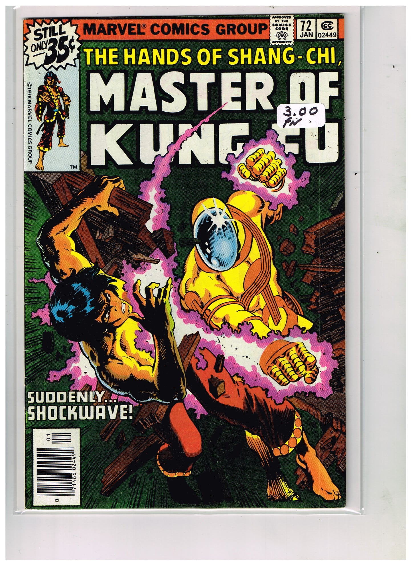 Master Of Kung-Fu Vol 1 #072 Newsstand Edition