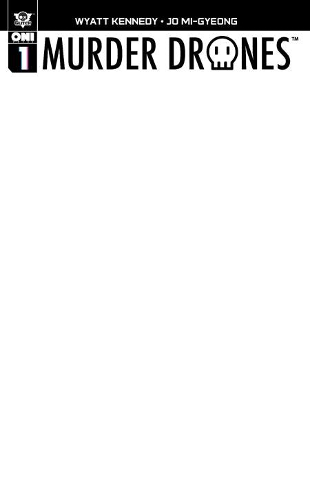 MURDER DRONES #1 (OF 6) COVER D BLANK SKETCH VARIANT