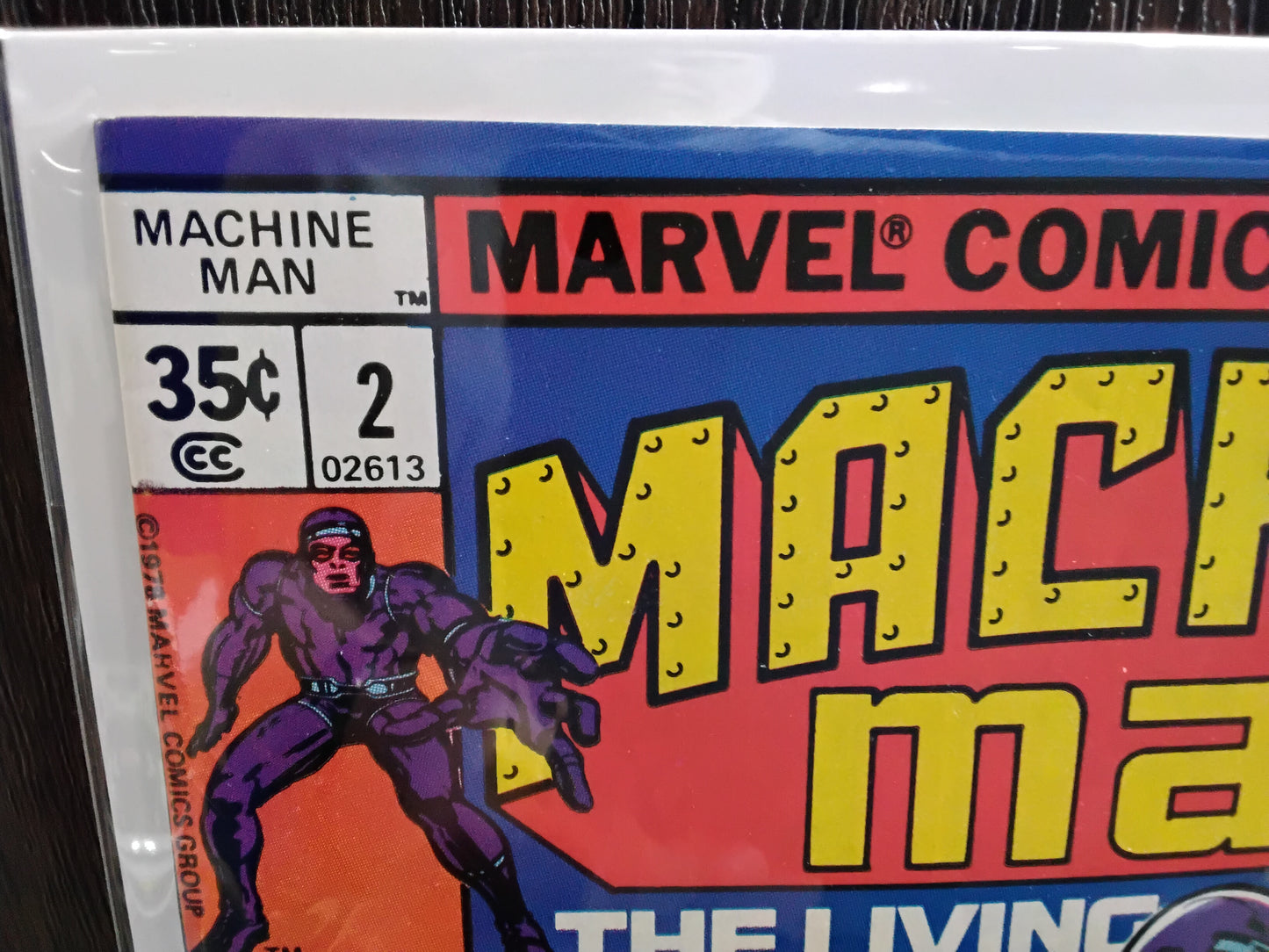 Machine Man Vol 1 #02 Newsstand Edition