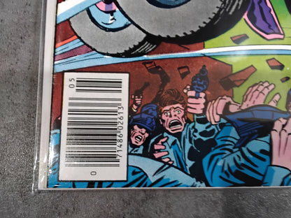 Machine Man Vol 1 #02 Newsstand Edition