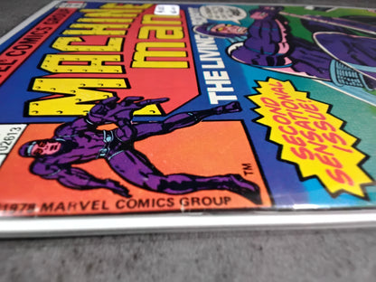 Machine Man Vol 1 #02 Newsstand Edition