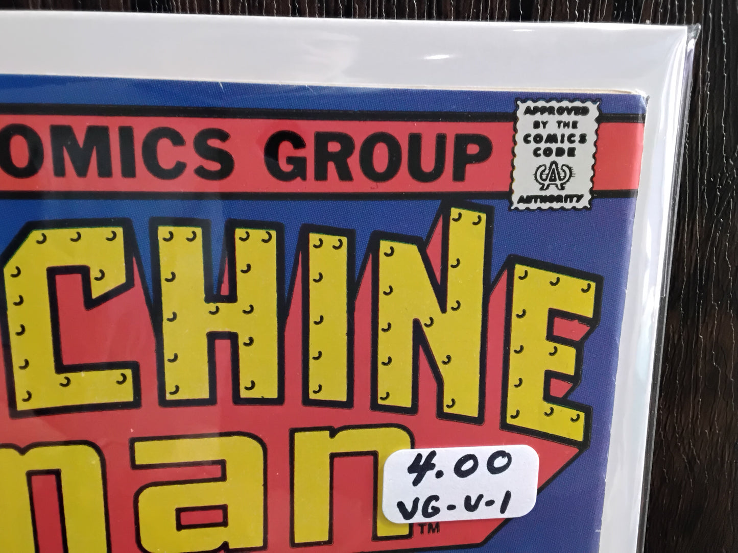 Machine Man Vol 1 #02 Newsstand Edition
