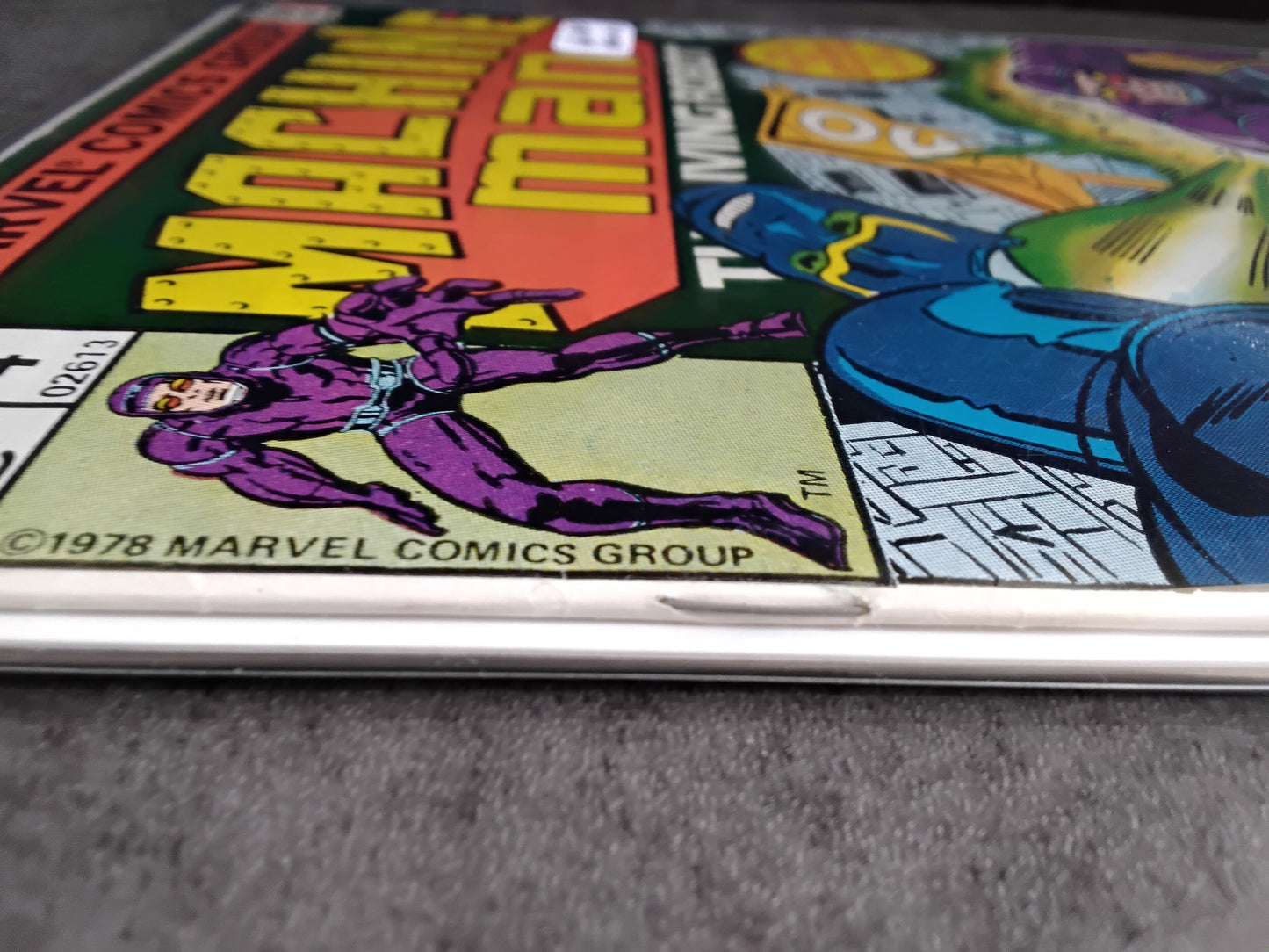 Machine Man Vol 1 #04 Newsstand Edition