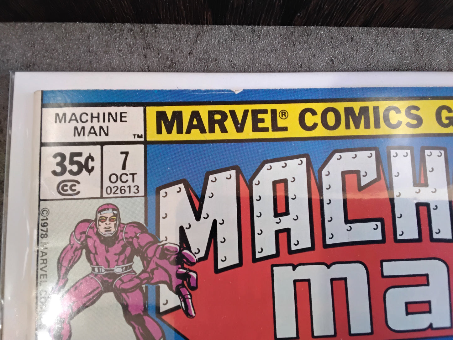 Machine Man Vol 1 #07 Newsstand Edition