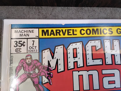 Machine Man Vol 1 #07 Newsstand Edition