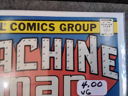 Machine Man Vol 1 #07 Newsstand Edition