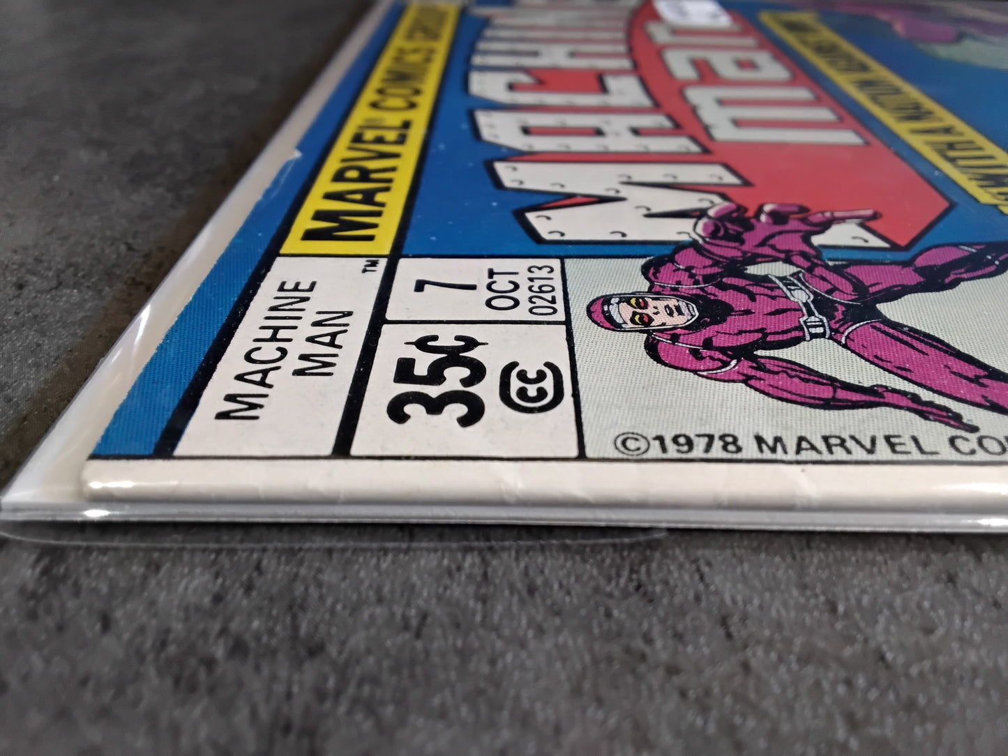 Machine Man Vol 1 #07 Newsstand Edition