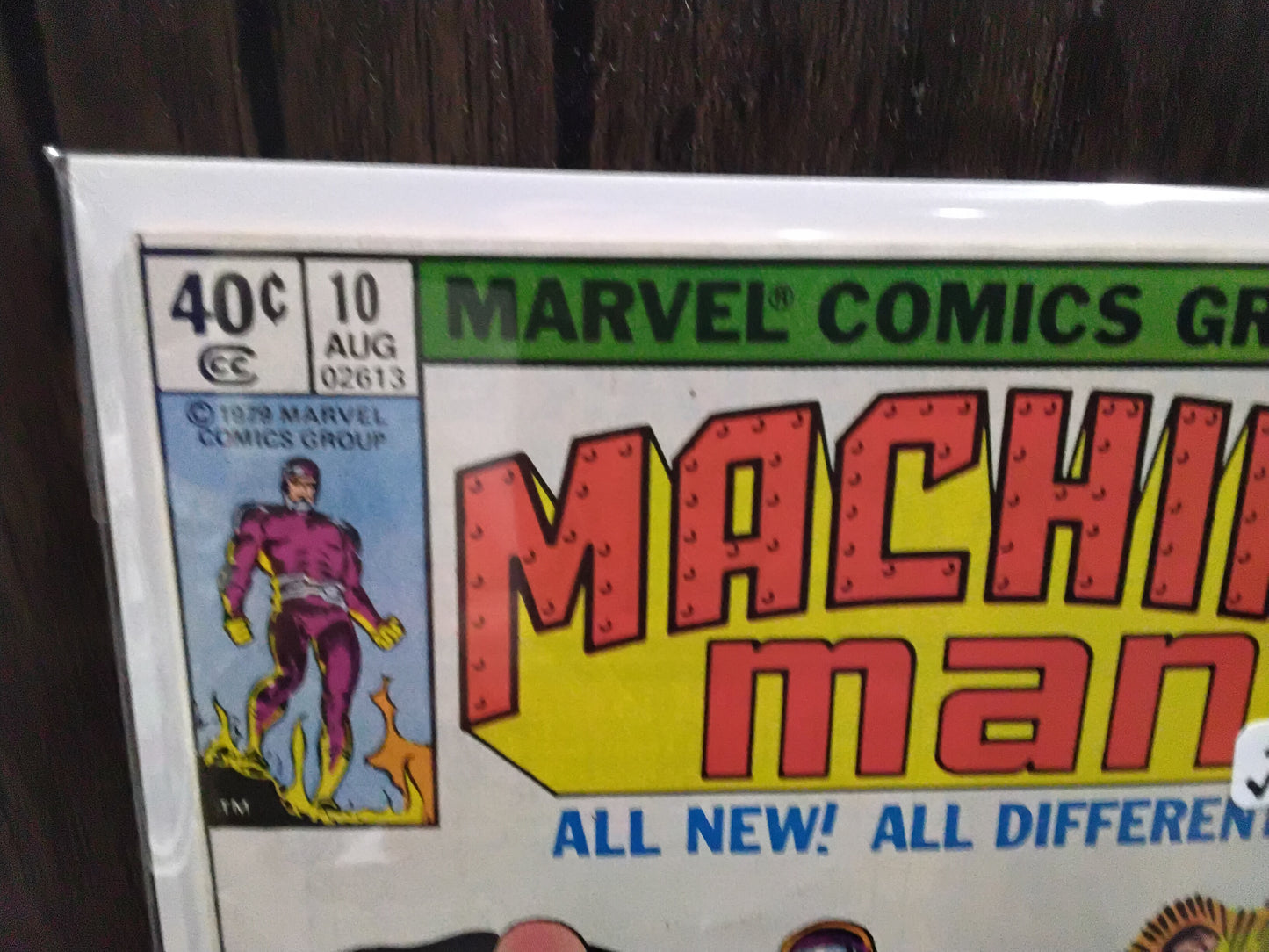Machine Man Vol 1 #10 Newsstand Edition