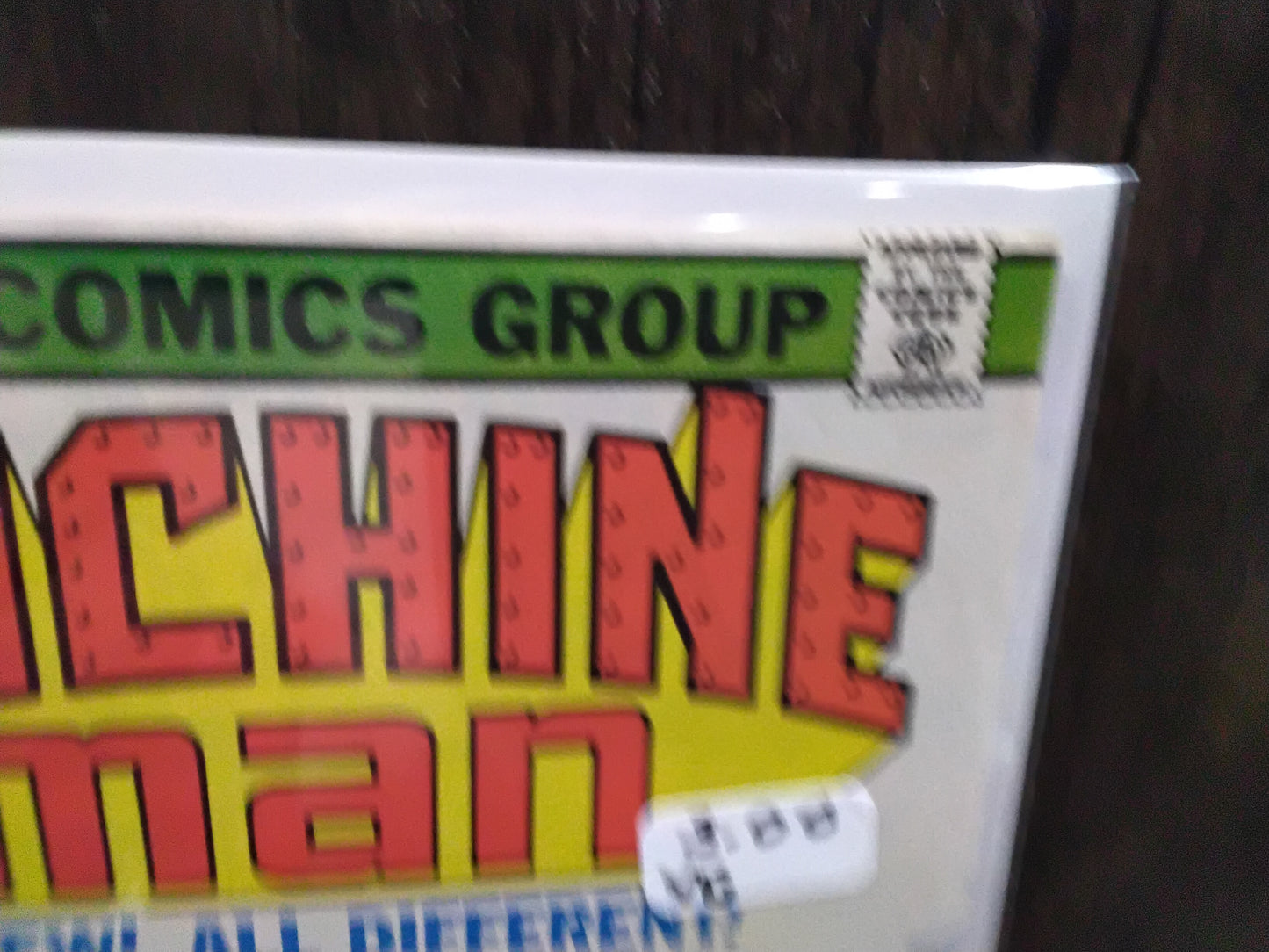 Machine Man Vol 1 #10 Newsstand Edition