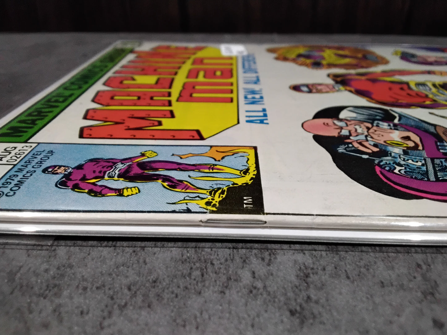 Machine Man Vol 1 #10 Newsstand Edition