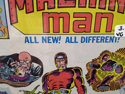 Machine Man Vol 1 #10 Newsstand Edition