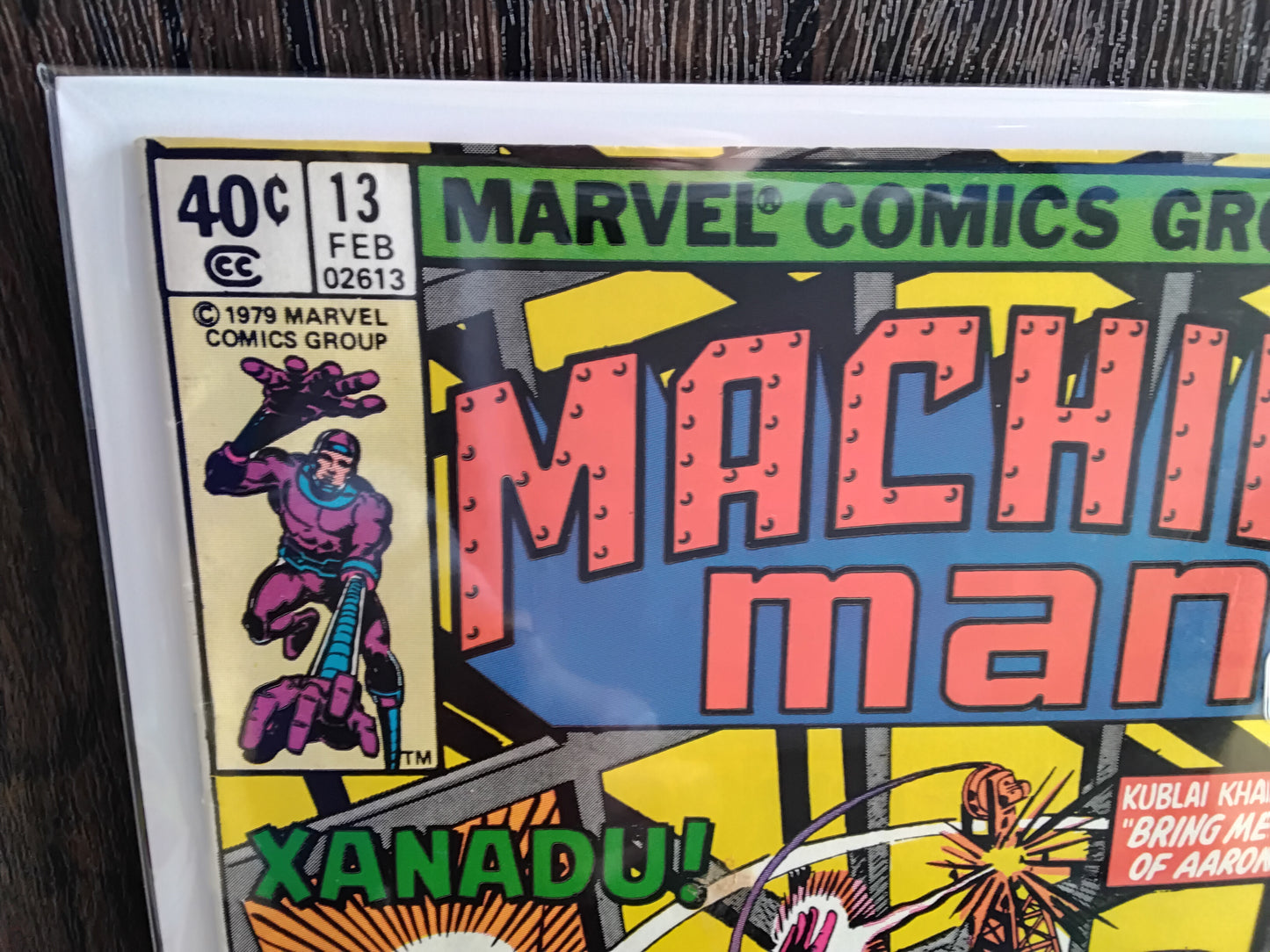 Machine Man Vol 1 #13 Newsstand Edition