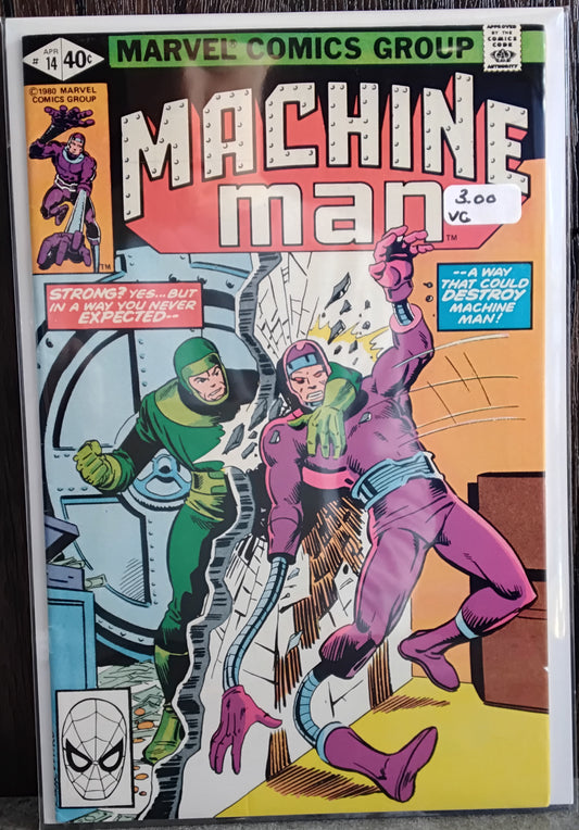 Machine Man Vol 1 #14 Direct Edition