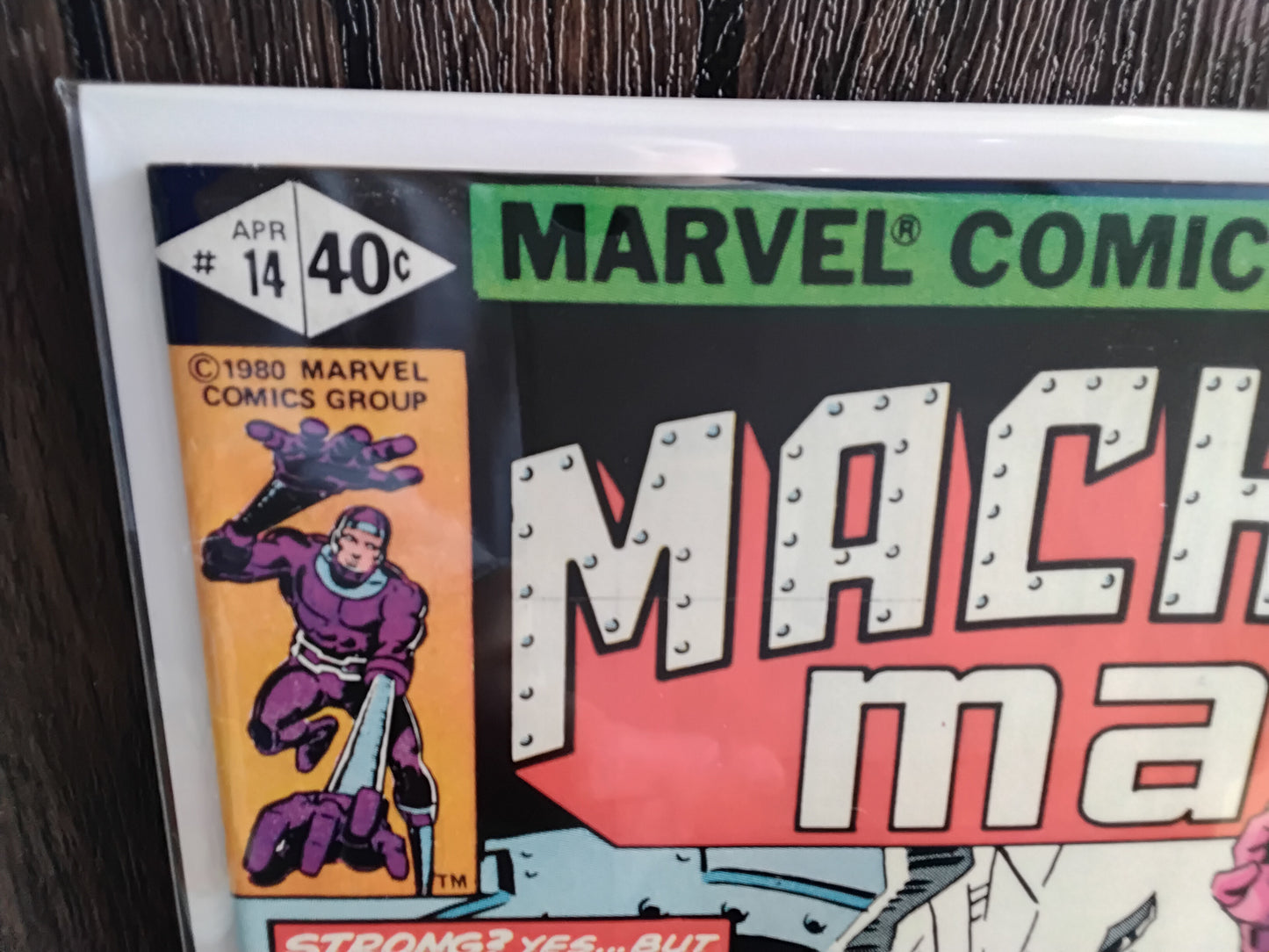 Machine Man Vol 1 #14 Direct Edition