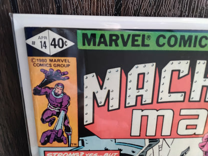 Machine Man Vol 1 #14 Direct Edition