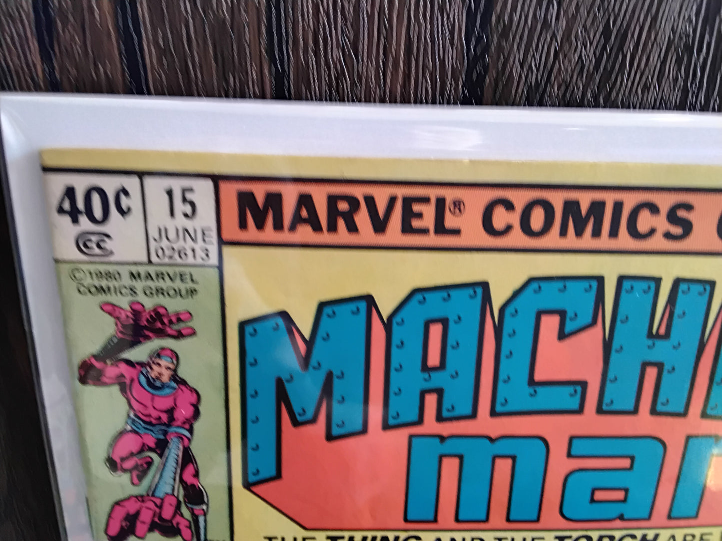 Machine Man Vol 1 #15 Newsstand Edition