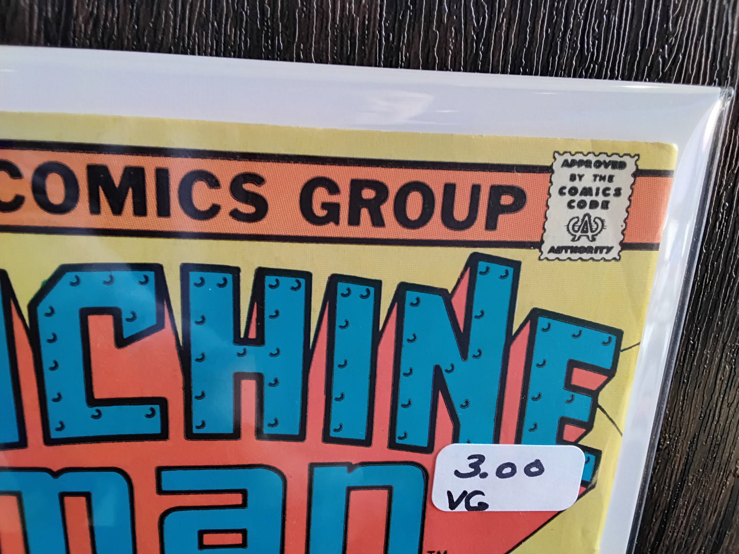 Machine Man Vol 1 #15 Newsstand Edition