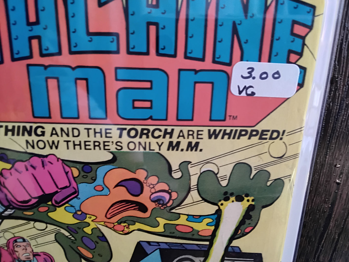 Machine Man Vol 1 #15 Newsstand Edition