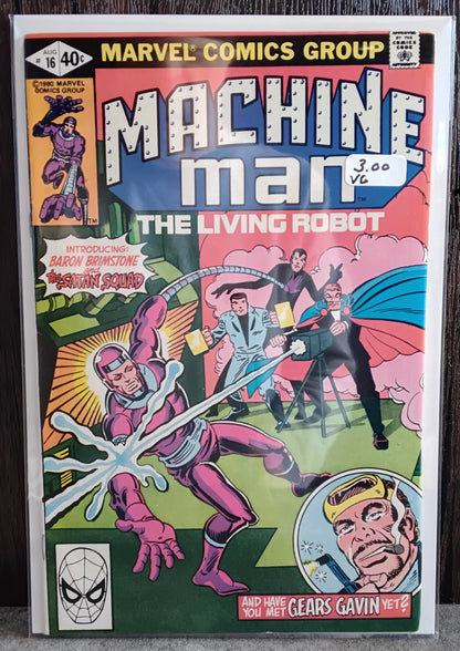 Machine Man Vol 1 #16 Direct Edition