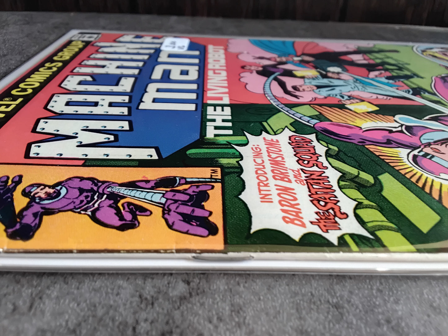 Machine Man Vol 1 #16 Direct Edition