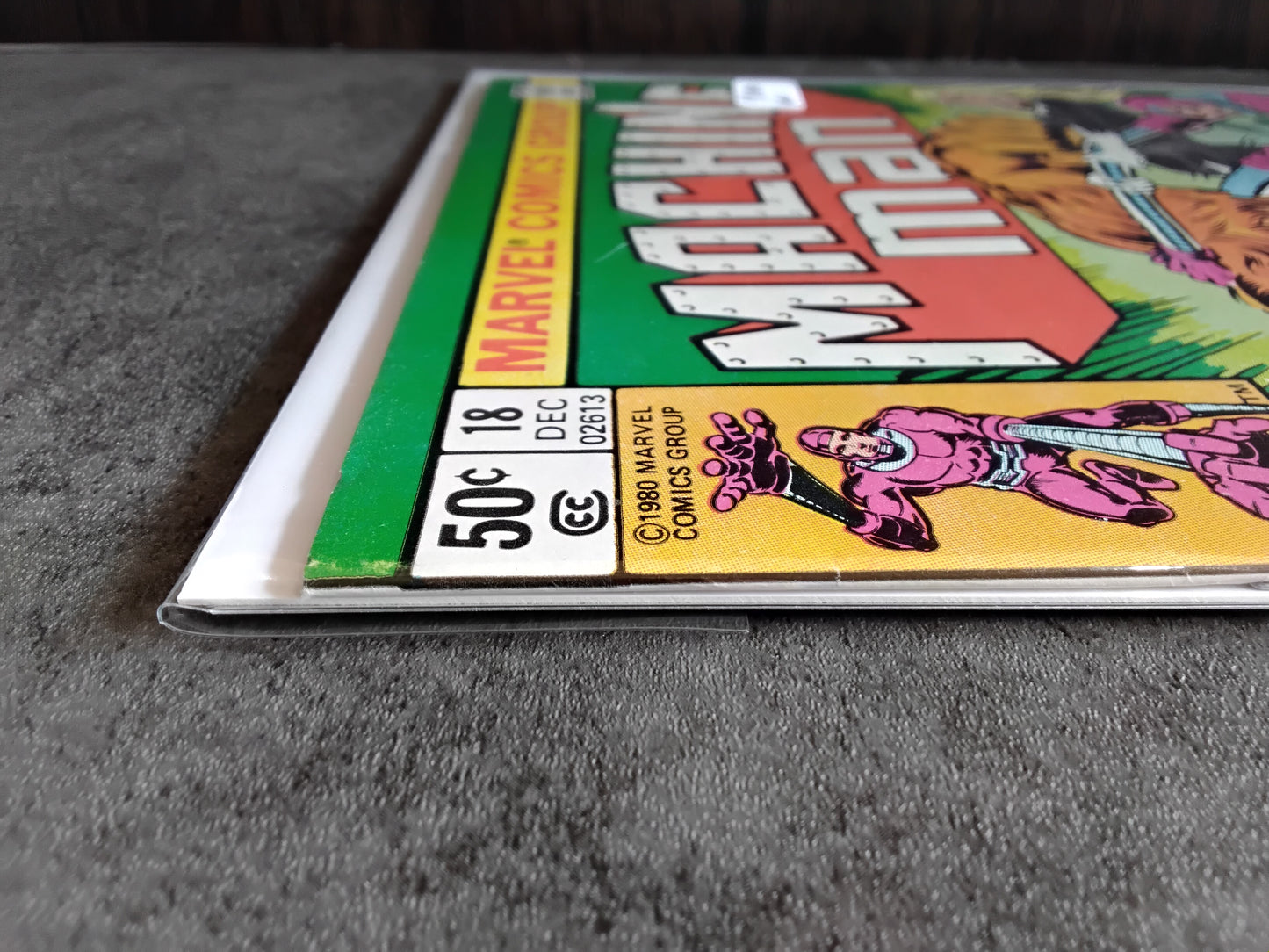 Machine Man Vol 1 #18 Newsstand Edition