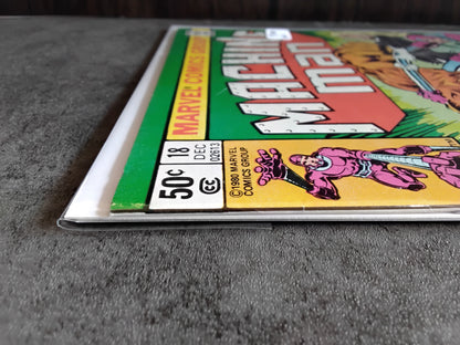 Machine Man Vol 1 #18 Newsstand Edition