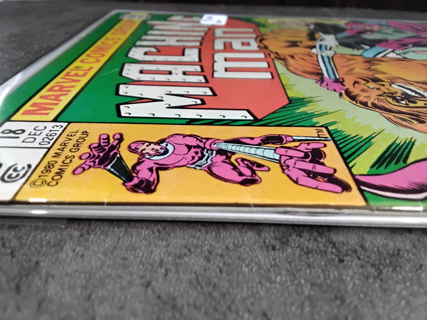 Machine Man Vol 1 #18 Newsstand Edition
