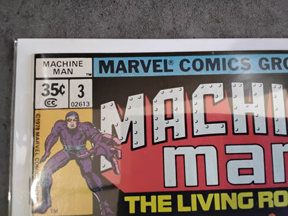 Machine Man Vol 1 #03 Newsstand Edition