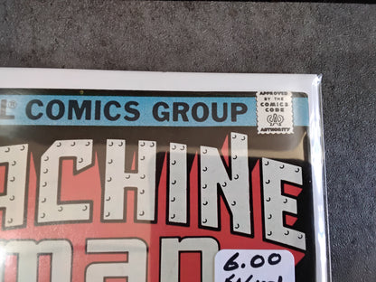 Machine Man Vol 1 #03 Newsstand Edition