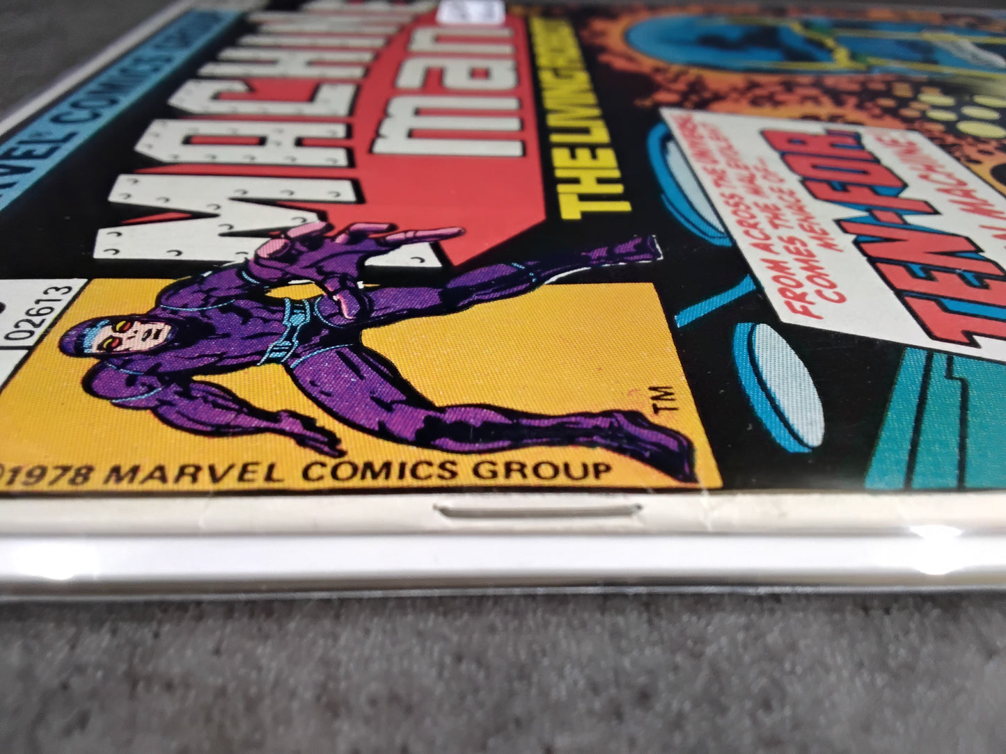 Machine Man Vol 1 #03 Newsstand Edition