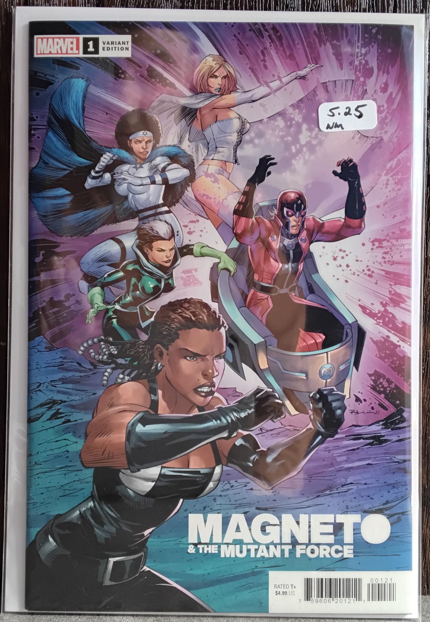 Magneto & The Mutant Force #1 Ryan Benjamin Variant Cover