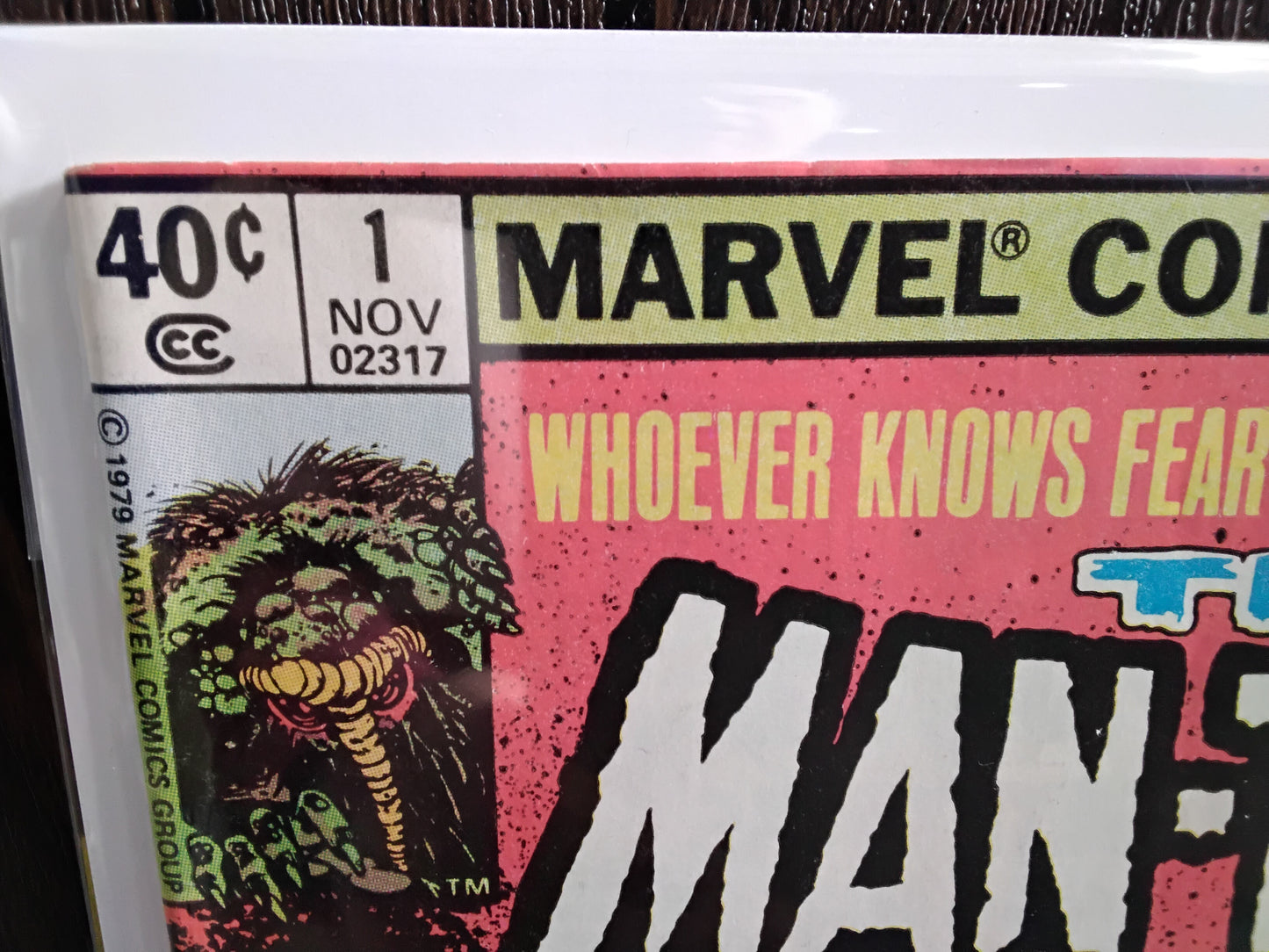 Man-Thing Vol. 2 #01 Newsstand Edition