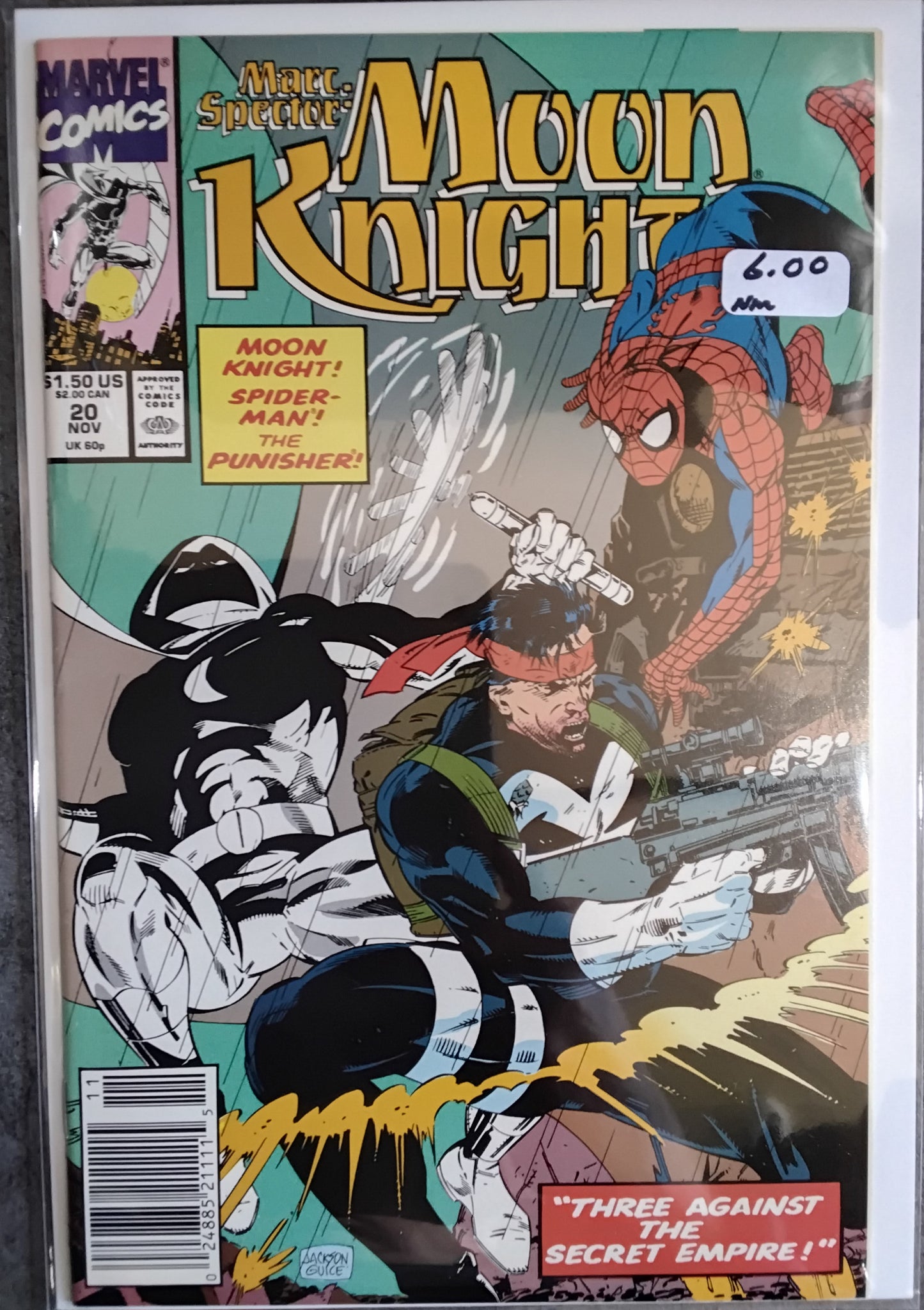 Marc Spector: Moon Knight #20 Newsstand Edition