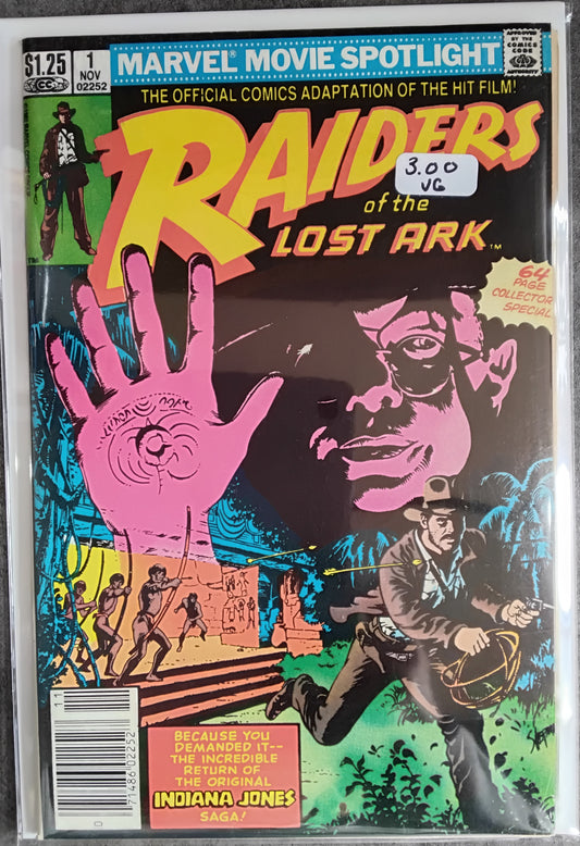 Marvel Movie Showcase - Raiders Of The Lost Ark #1 Newsstand Edition