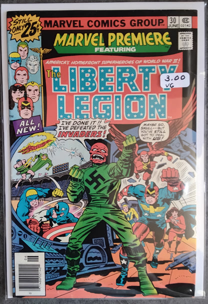 Marvel Premiere #30 Newsstand Edition