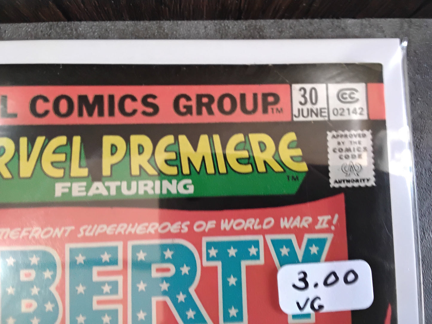 Marvel Premiere #30 Newsstand Edition