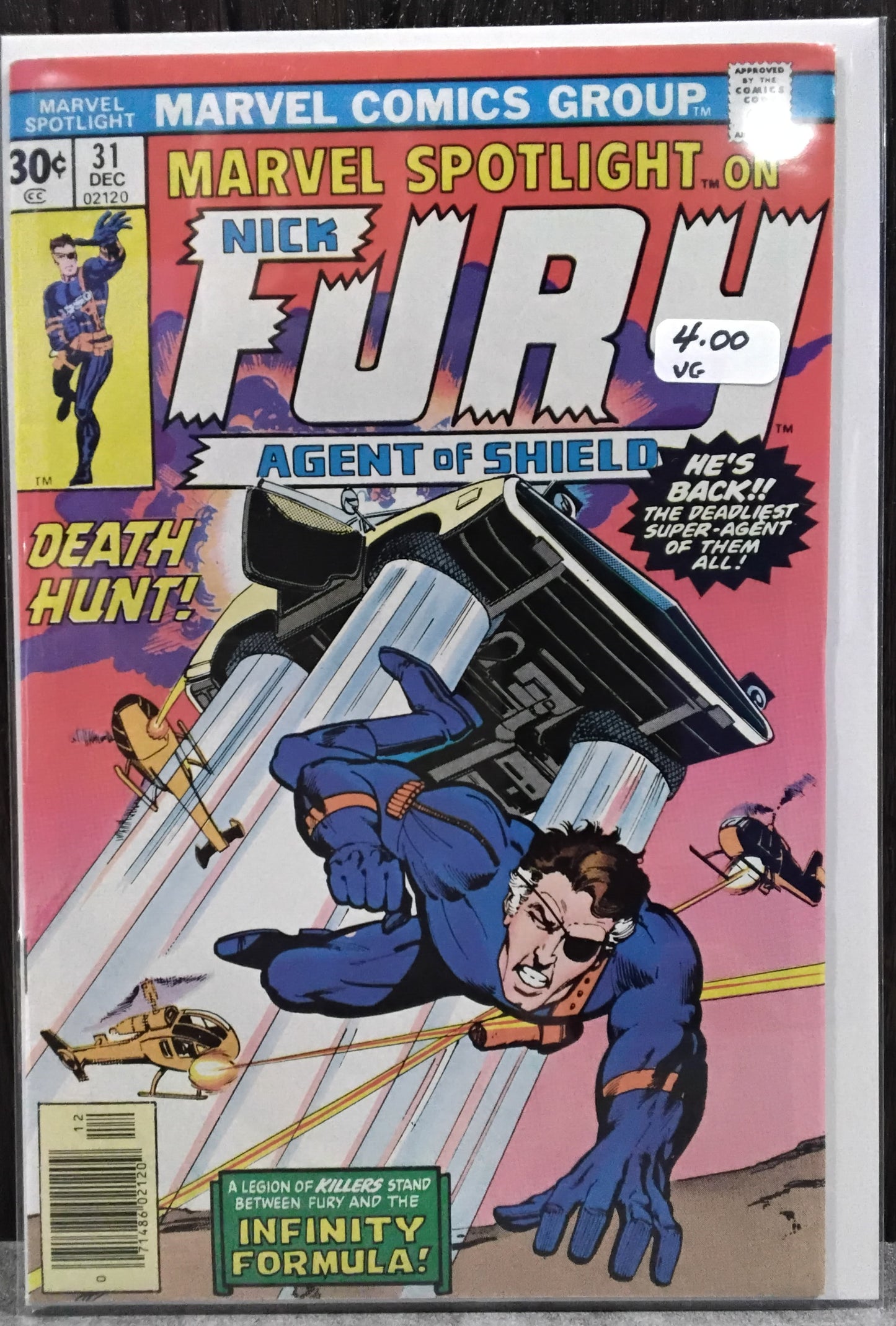 Marvel Spotlight Vol 1 #31 Newsstand Edition