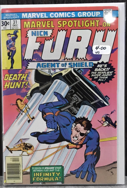 Marvel Spotlight Vol 1 #31 Newsstand Edition