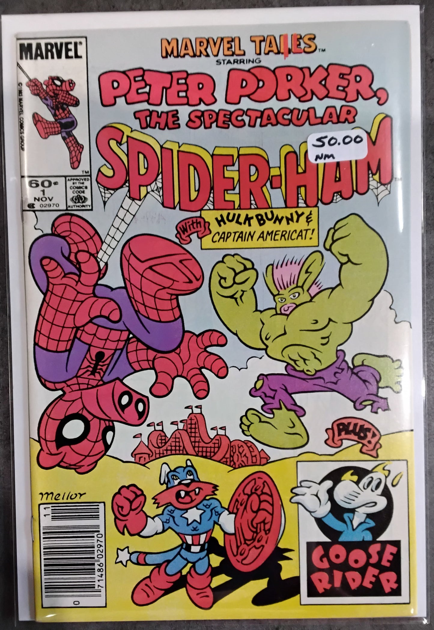 Marvel Tails Starring Peter Porker, The Spectacular Spider-Ham #1 Newsstand Edition