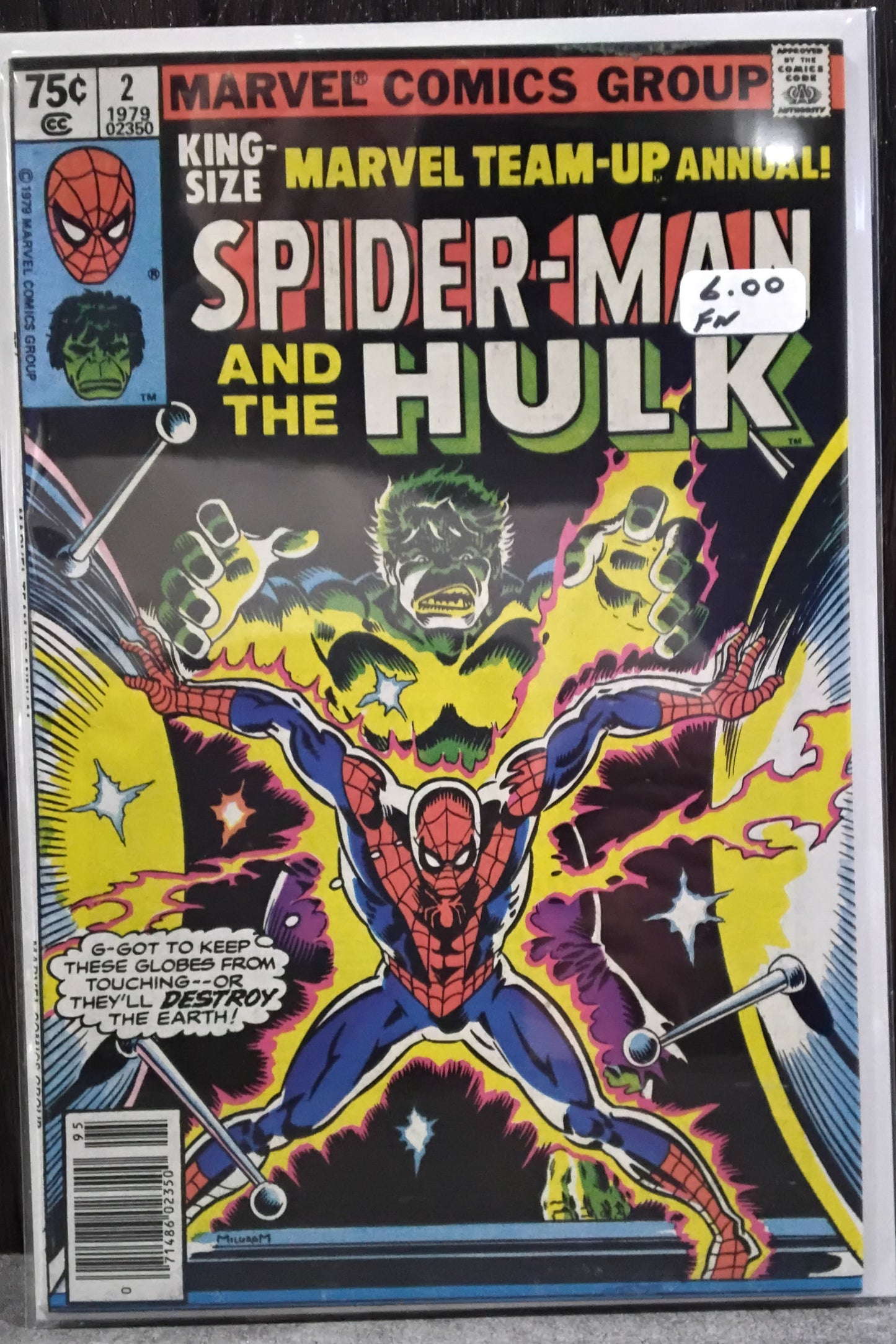 Marvel Team-Up Vol 1 Annual #2 Newsstand Edition
