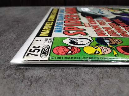 Marvel Team-Up Vol 1 Annual #4 Newsstand Edition
