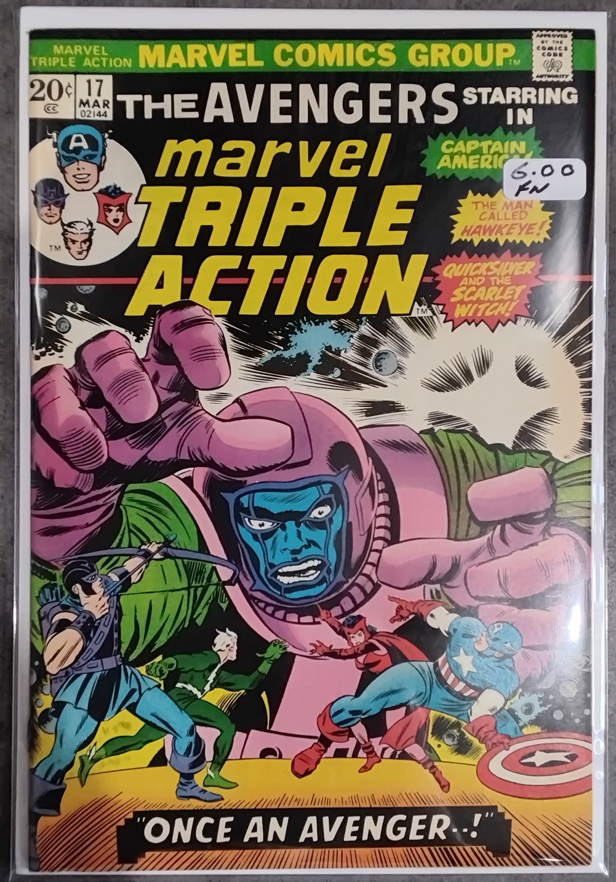 Marvel Triple Action #17 (FN)